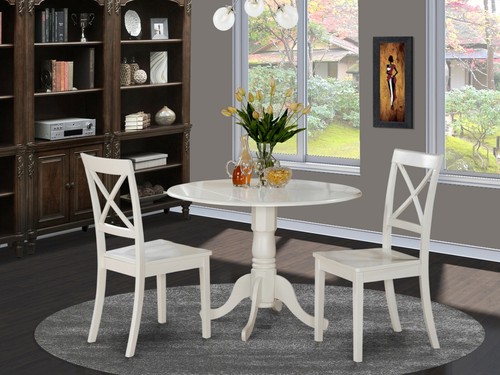 3pc dinette set round - dinette, set,